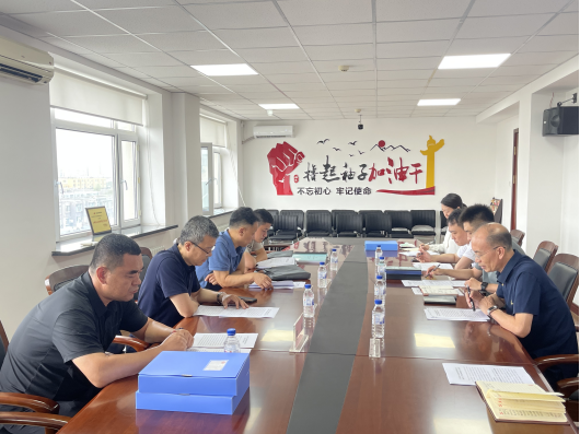 驻市财政局纪检监察组、市国资委 到市担保